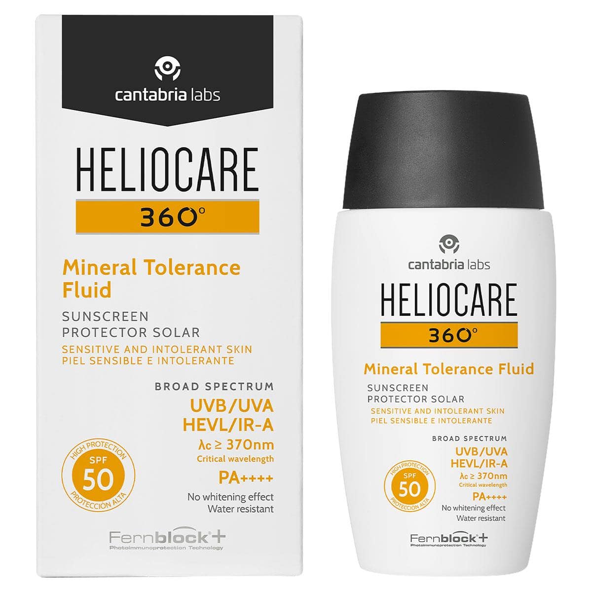HELIOCARE 360° MINERAL TOLERANCE FLUIDO 50ML - DermaOnline by Provederma
