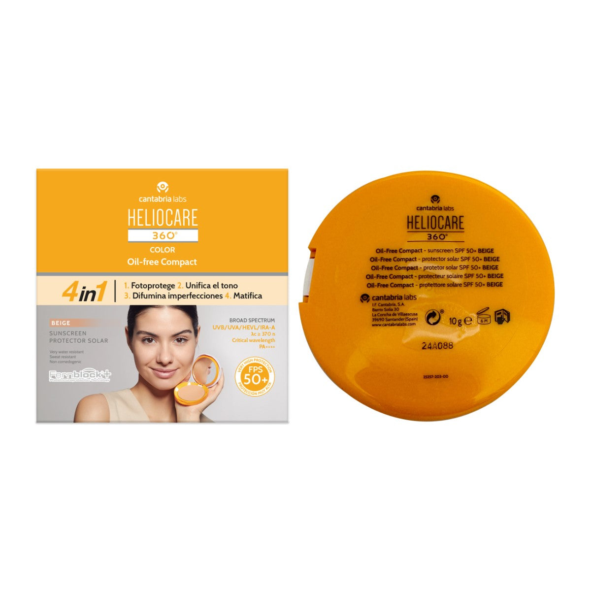 HELIOCARE 360 COLOR COMPACT OIL FREE BRONZE 10G