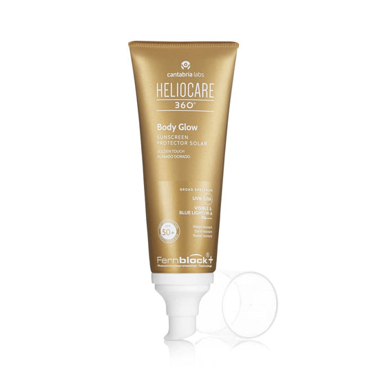 HELIOCARE 360 BODY GLOW PROTECTOR SOLAR FPS50+ 100ML - DermaOnline by Provederma