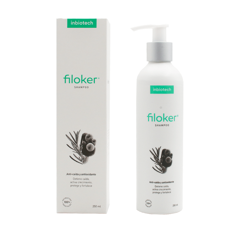 Filoker shampoo para restaurar la caída del cabello